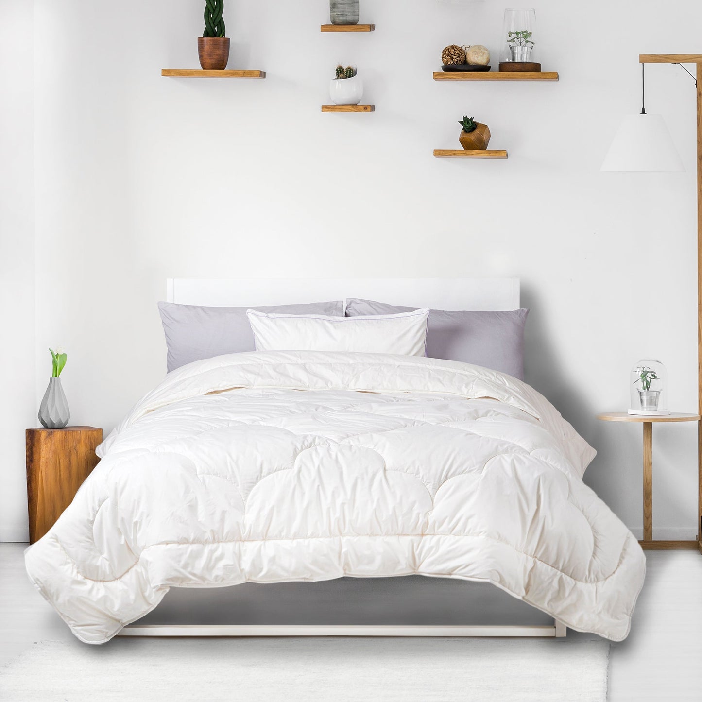 Deluxe Quilts 350GSM Wool Blend Quilt Super King